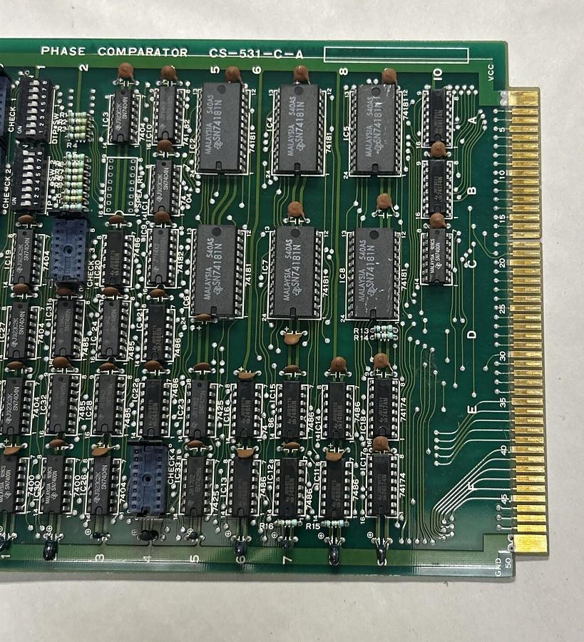 Used UNBRANDED,CS-531-C-A,PHASE COMPARATOR CIRCUIT BOARD