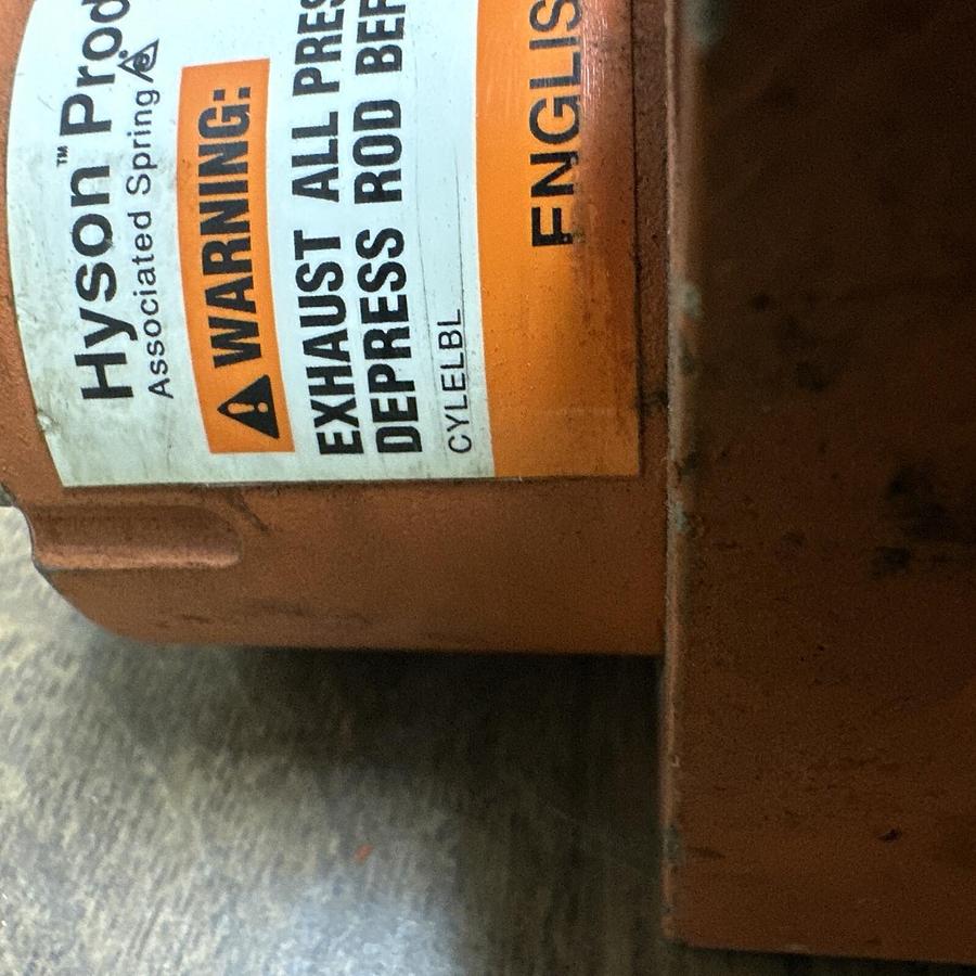 Used Hyson Products,CYLELBL,Hyd Jack Body