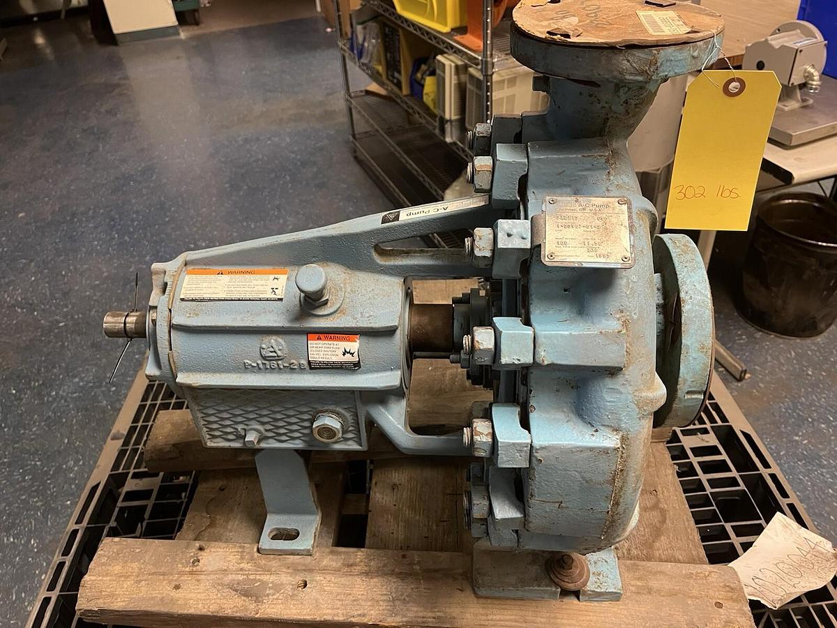 Used ITT,CSO,A-C PRO CENTRIFUGAL PUMP SIZE 3X2X13