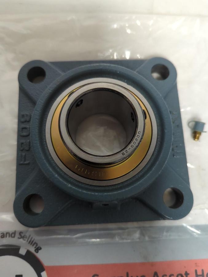 ASAHI,UC209-28,4-BOLT FLANGE BEARING NOS