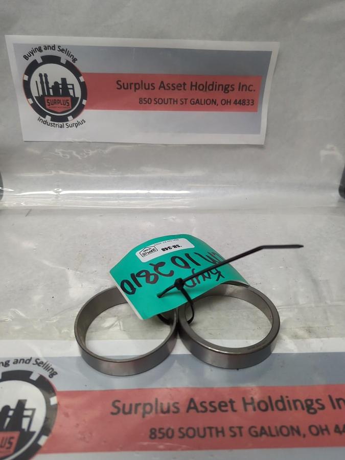 Used KOYO,LM102810,ROLLER BEARING CUP LOT OF 2 PRE-OWNED