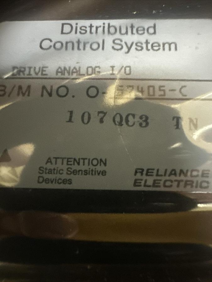 Used Reliance Electric,57405-C,Drive Analog I/O