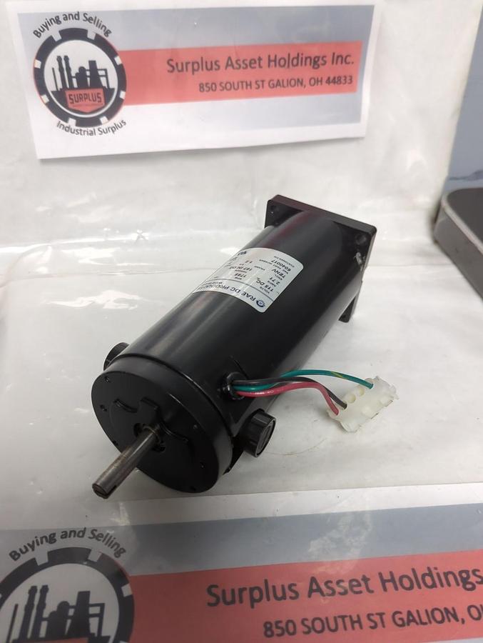 Used RAE,6040017,DC MOTOR 115VAC 1785 RPM 2.71 AMP PRE-OWNED