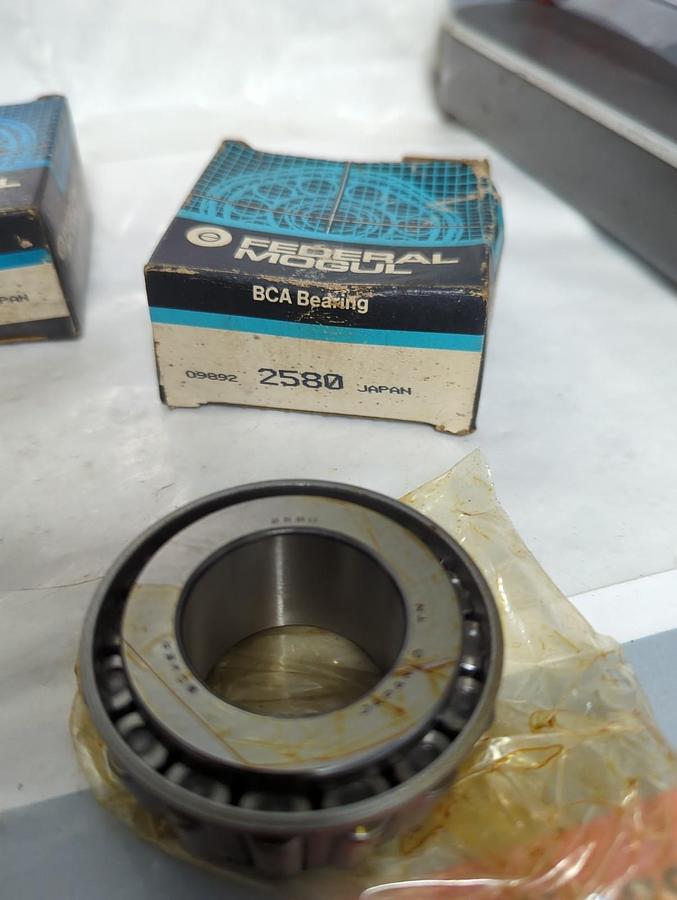 FEDERAL MOGUL,2580,ROLLER BEARING CONE LOT OF 4 NOS
