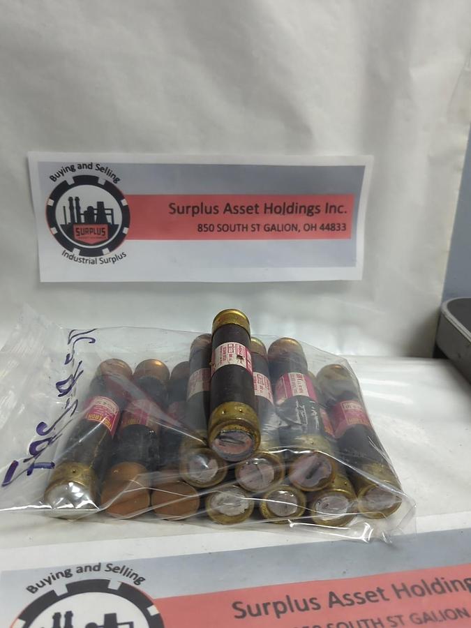 Used COOPER BUSSMANN,FRS-R-50,FUSETRON FUSE 50 AMP LOT OF 11 PRE-OWNED