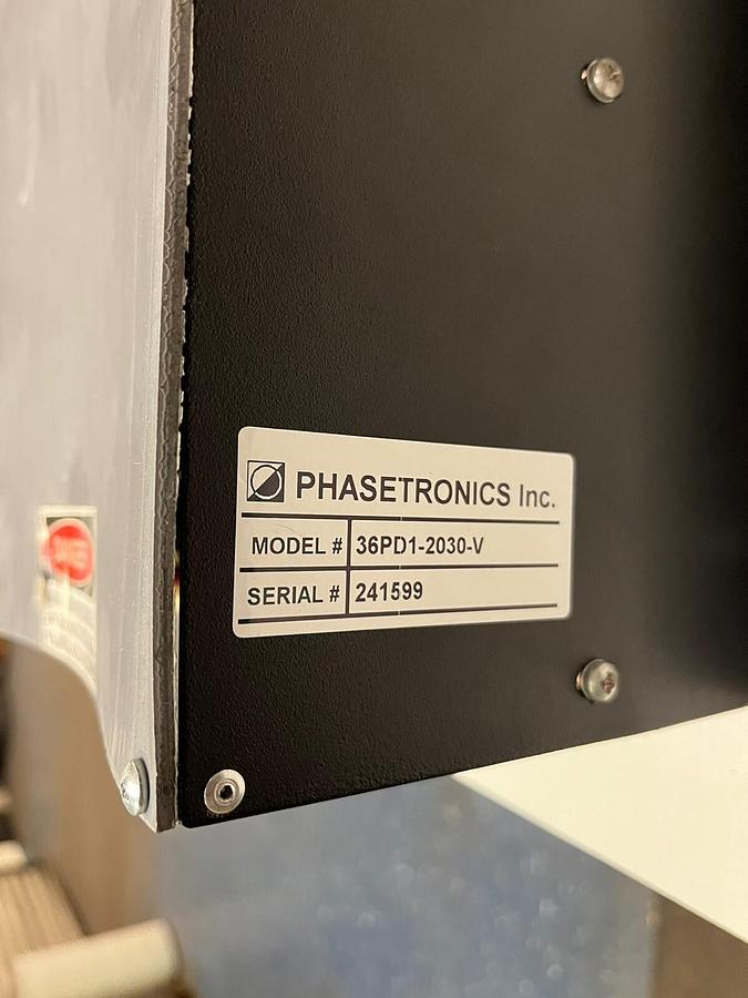Used PHASETRONICS,36PD1-2030-V,POWER CONTROL