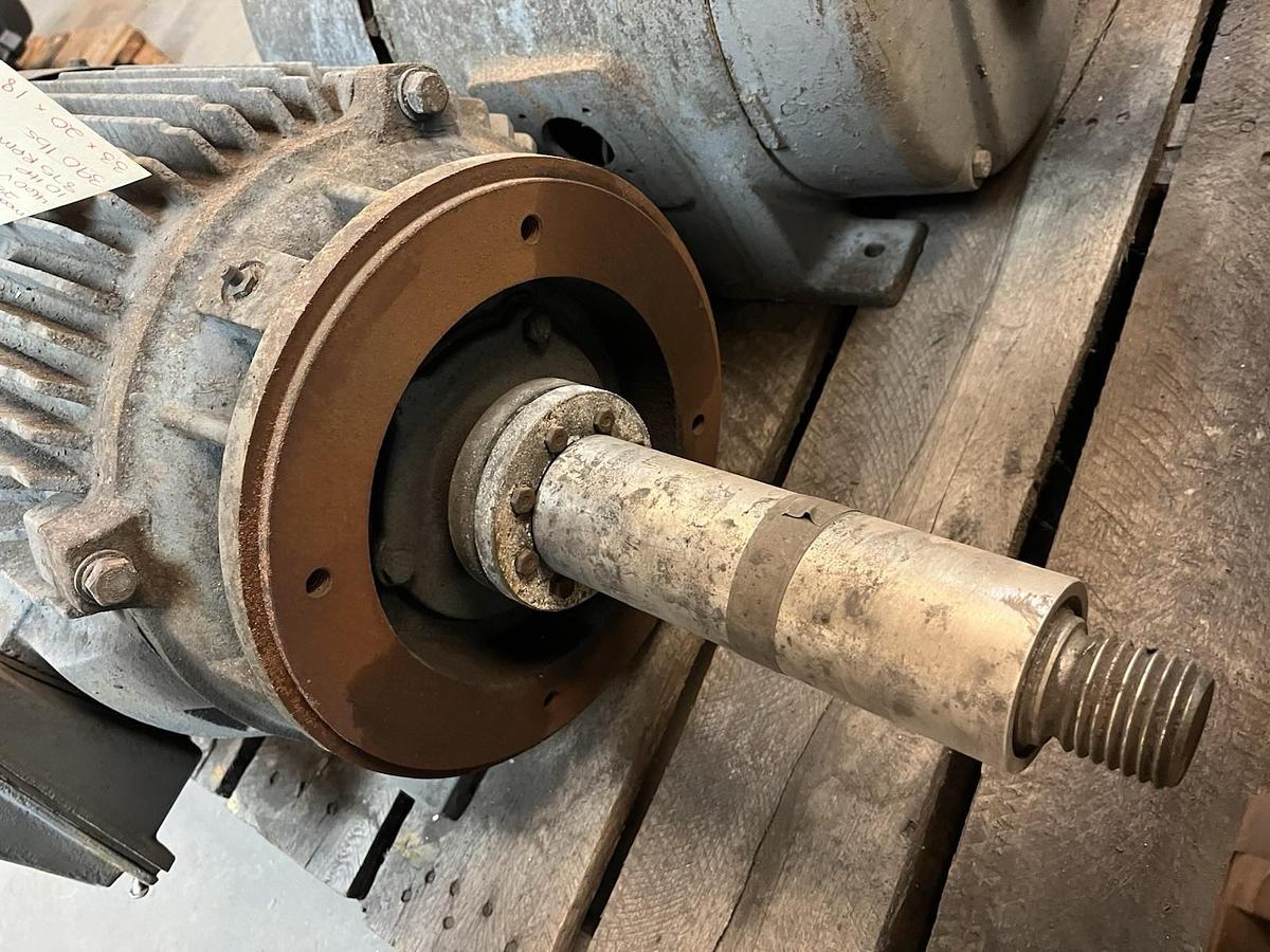 Used WORLDWIDE,WWE10-9-284T,MOTOR 10HP 875RPM 284T