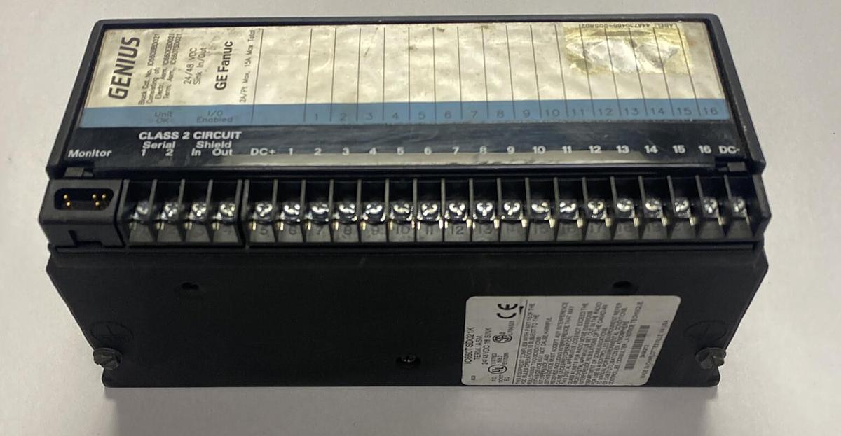 Used GE FANUC,IC660BBD021,SINK I/O BLOCK