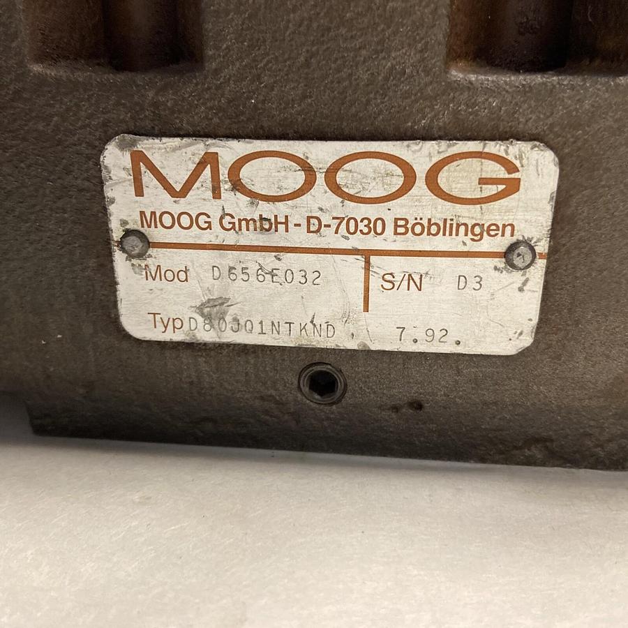 Used Moog,D656F032,Hydraulic Servo Valve
