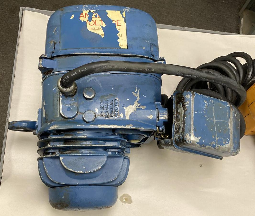 Used Mannesmann Demag,PM511F,Hoist 100LB 460V