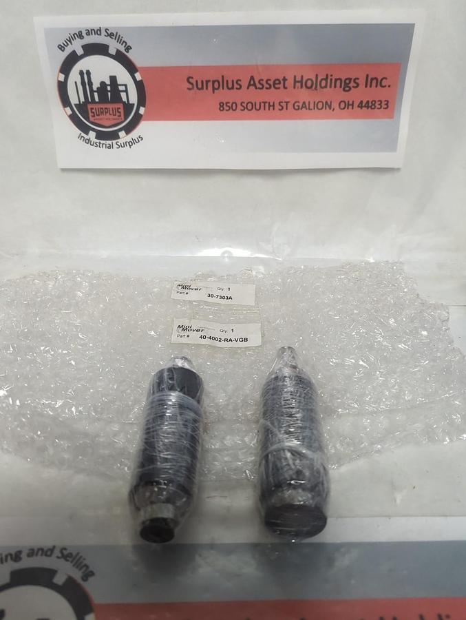 MINI MOVER,30-7303A/40-4002-RA-VGB,CONVEYOR ROLLER PARTS 2 PCS NOS