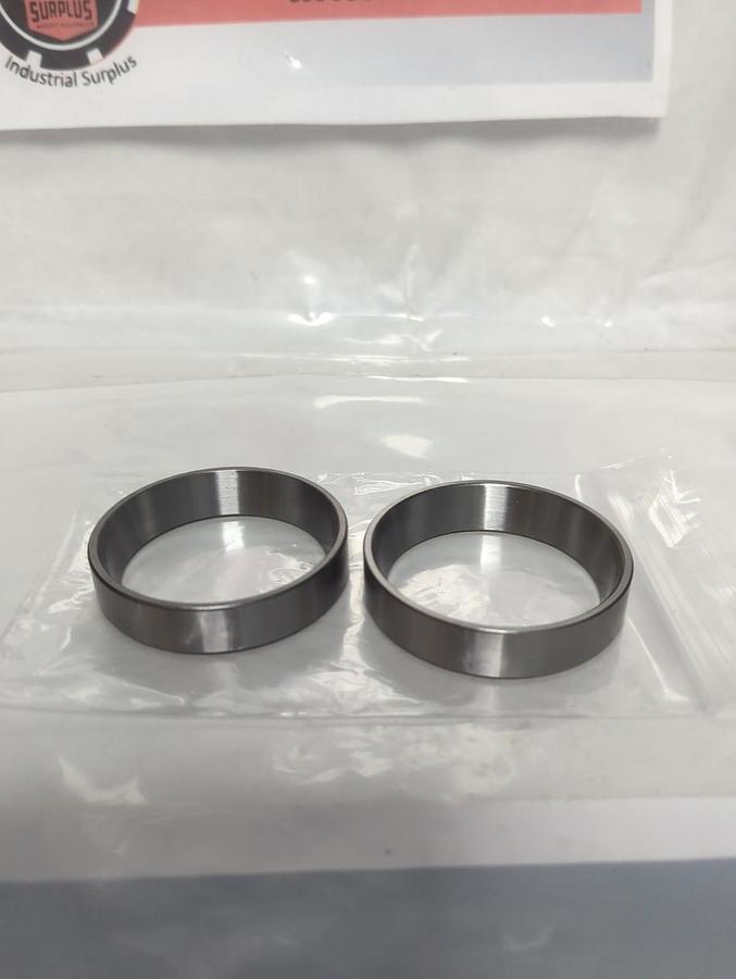 Used ENDURO,LM48510,ROLLER BEARING CUP LOT OF 2 PRE-OWNED