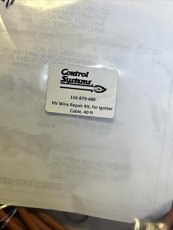 CONTROL SYSTEMS,156-879-480,HV WIRE IGNITE KIT 40FT CABLE NOS