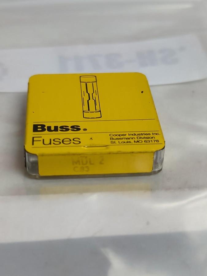 COOPER BUSSMANN,MDL2,FUSE PACK OF 5 PCS NOS