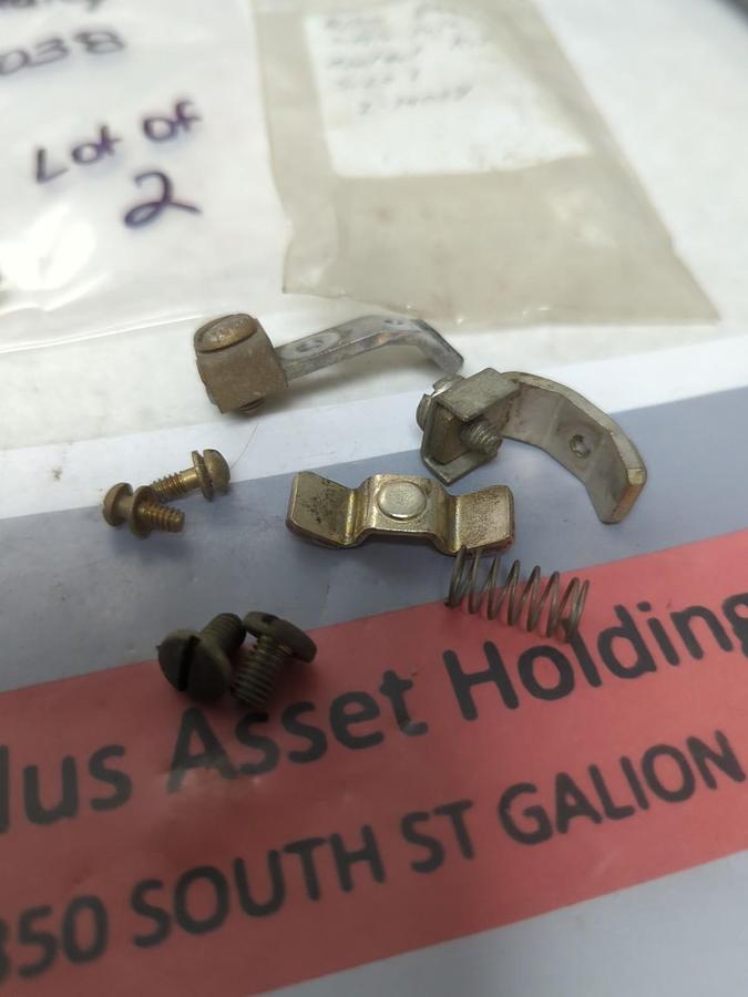 ALLEN-BRADLEY,Z-34038,CONTACT KIT SINGLE POLE SIZE 1 LOT OF 2NOS