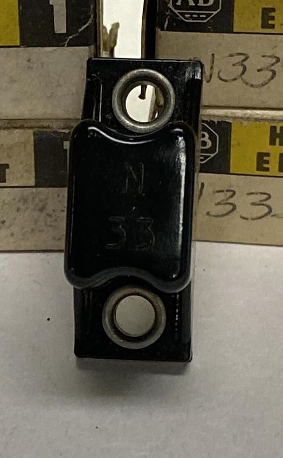 ALLEN BRADLEY,N33,OVERLOAD RELAY HEATER ELEMENT LOT OF 16 NOS