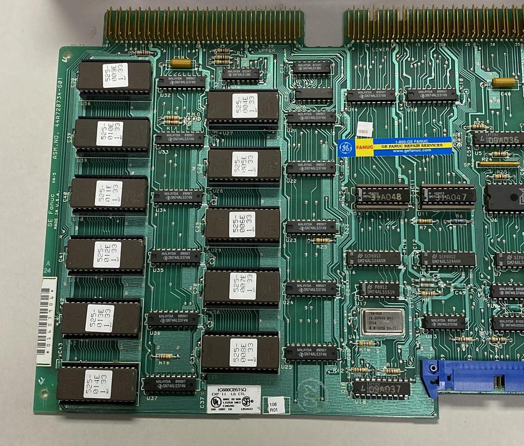 Used GE FANUC,IC600CB515,CONTROL MODULE REFURBISHED