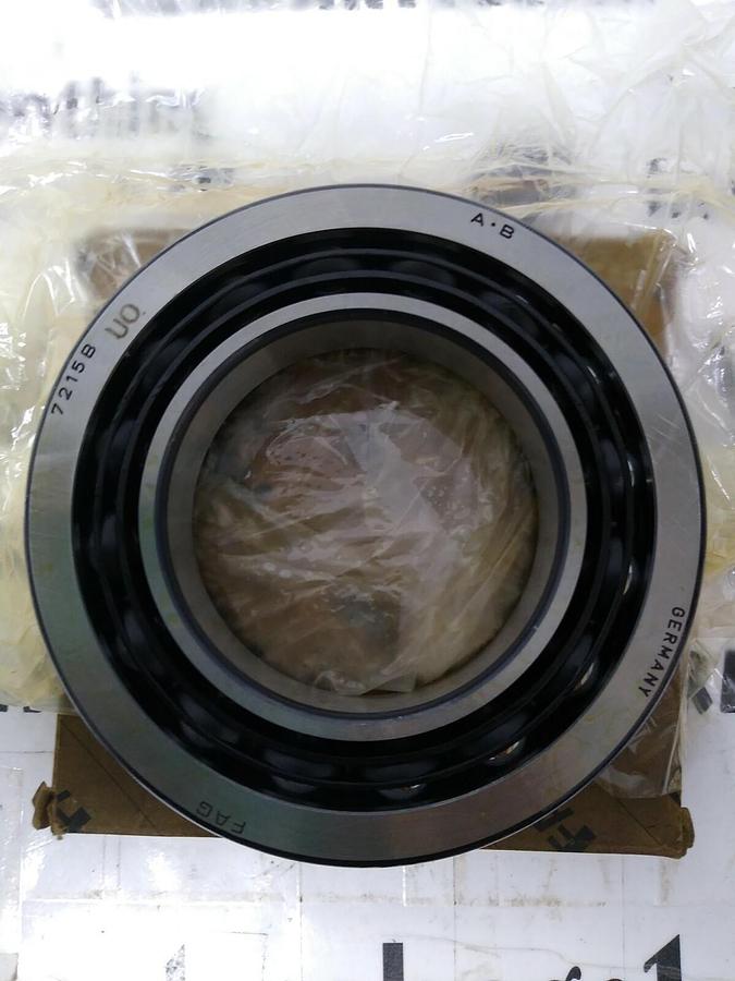 Fag,7215B-TVP-UO,Angular Contact Bearing NOS