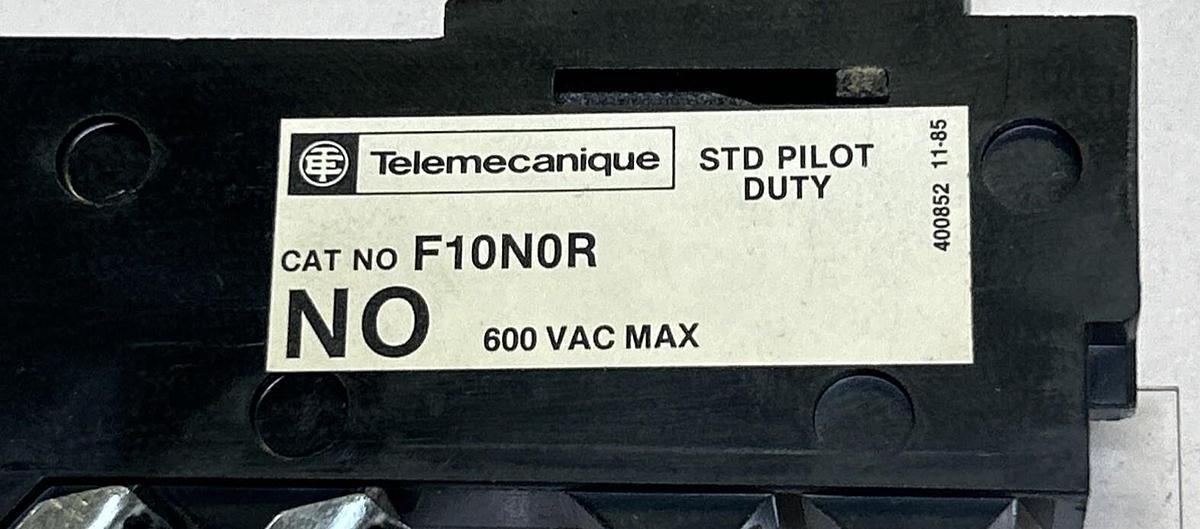 TELEMECANIQUE,F10NOR,AUXILIARY CONTACT BLOCK NOS