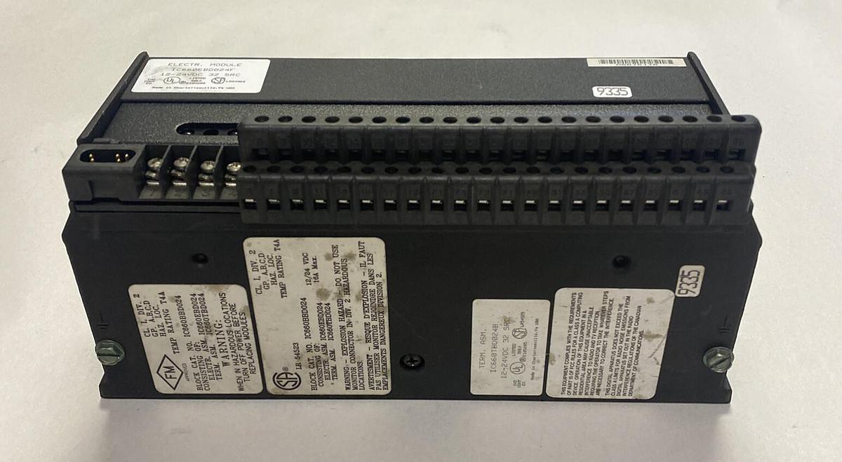 Used GE FANUC,IC660EBD024F,ELECTRONIC MODULE