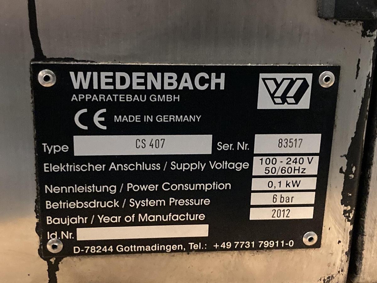 Used Wiedenback,CS 407,Inkjet Printer