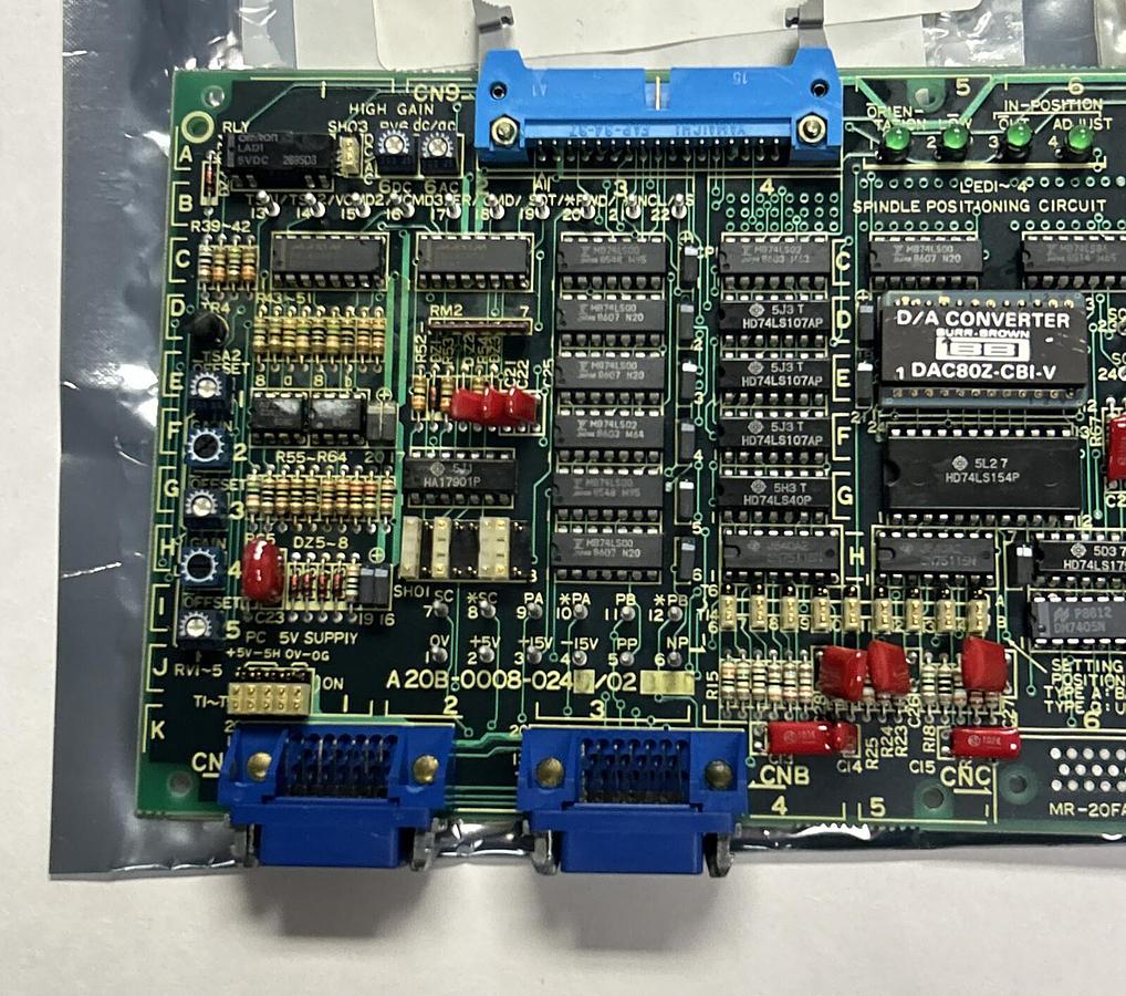 Used FANUC,A20B-0008-0240,SPINDLE ORIENTATION PCB REFURISHED