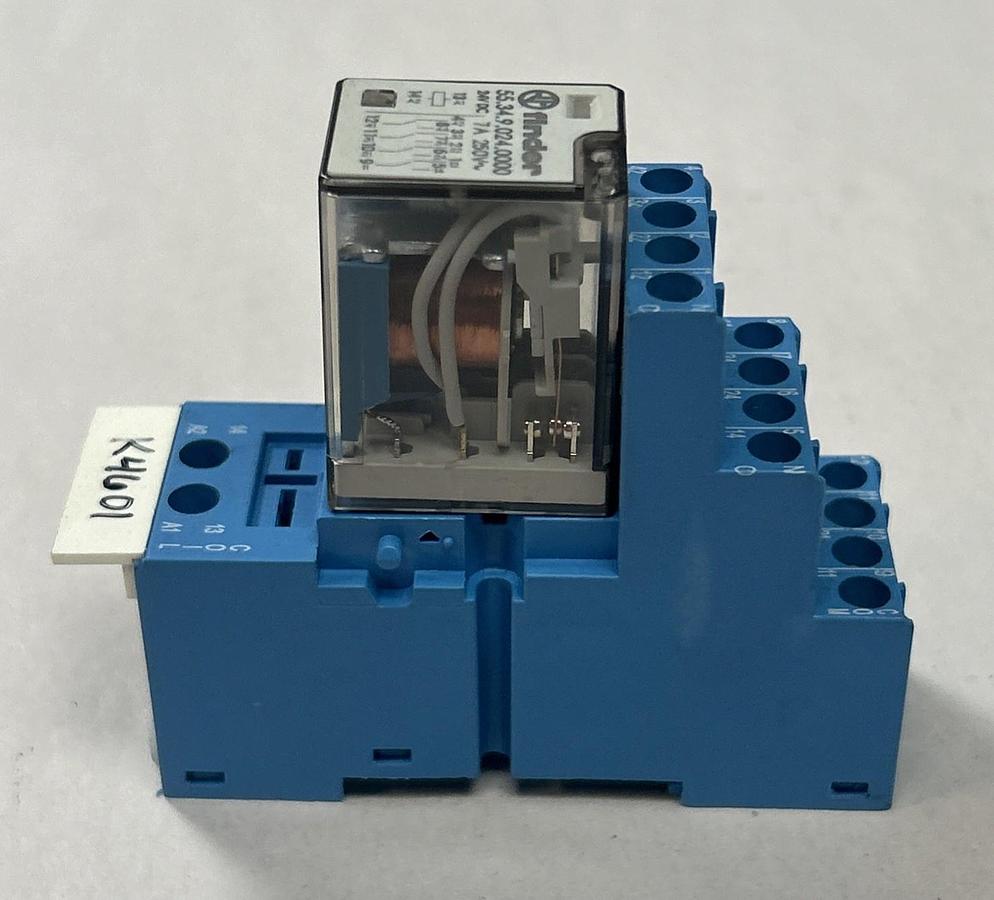 Used FINDER,94.04,SOCKET RELAY LOT OF 13