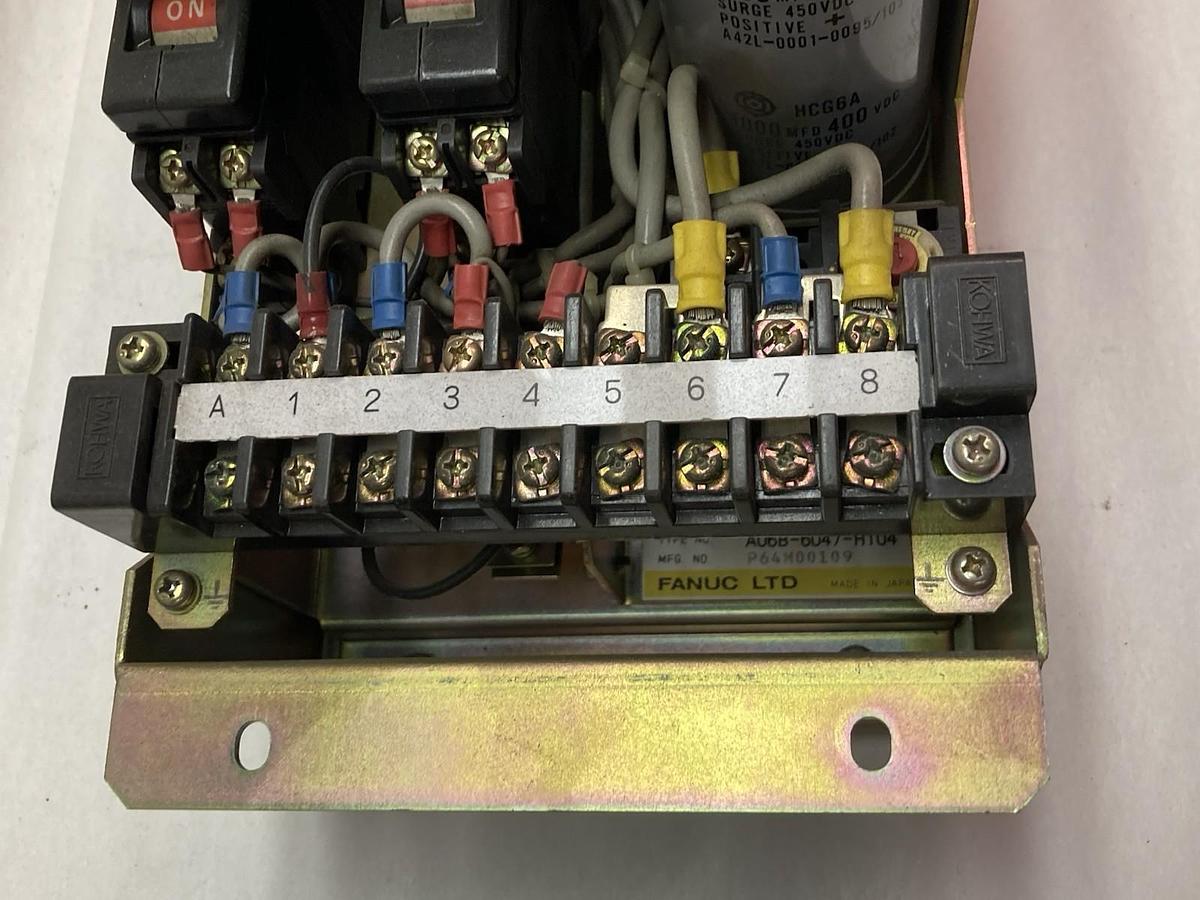 Used Fanuc,A06B-6047-H104,Velocity Control Unit