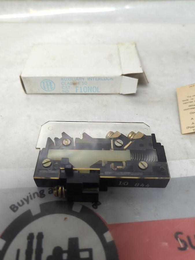 I.T.E.,F10N0L,AUX INTERLOCK CLASS F10 NOS