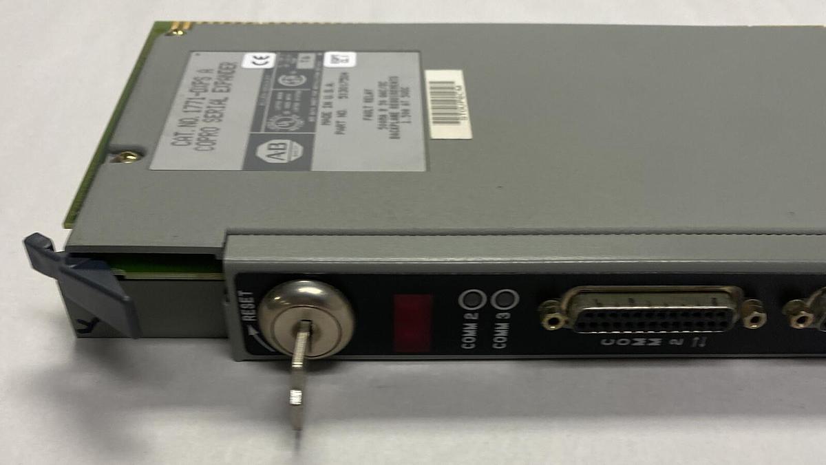 Used ALLEN BRADLEY,1771-DXPS,CONTROL COPROCESSOR SERIAL EXPANDER MODULE