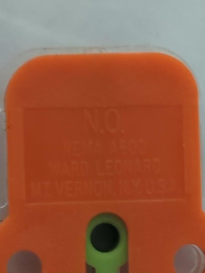 Used WARD LEONARD,5M64,AUXILIARY INTERLOCK CONTACT NEMA A600 PRE-OWNED