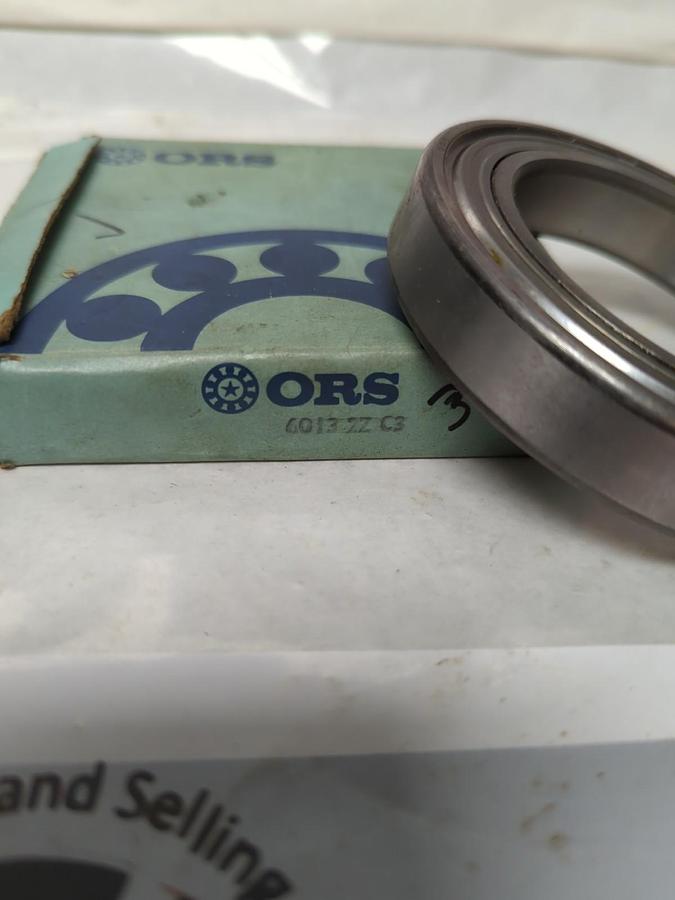 ORS,6013 ZZ C3,DOUBLE SHIELDED BALL BEARING NOS