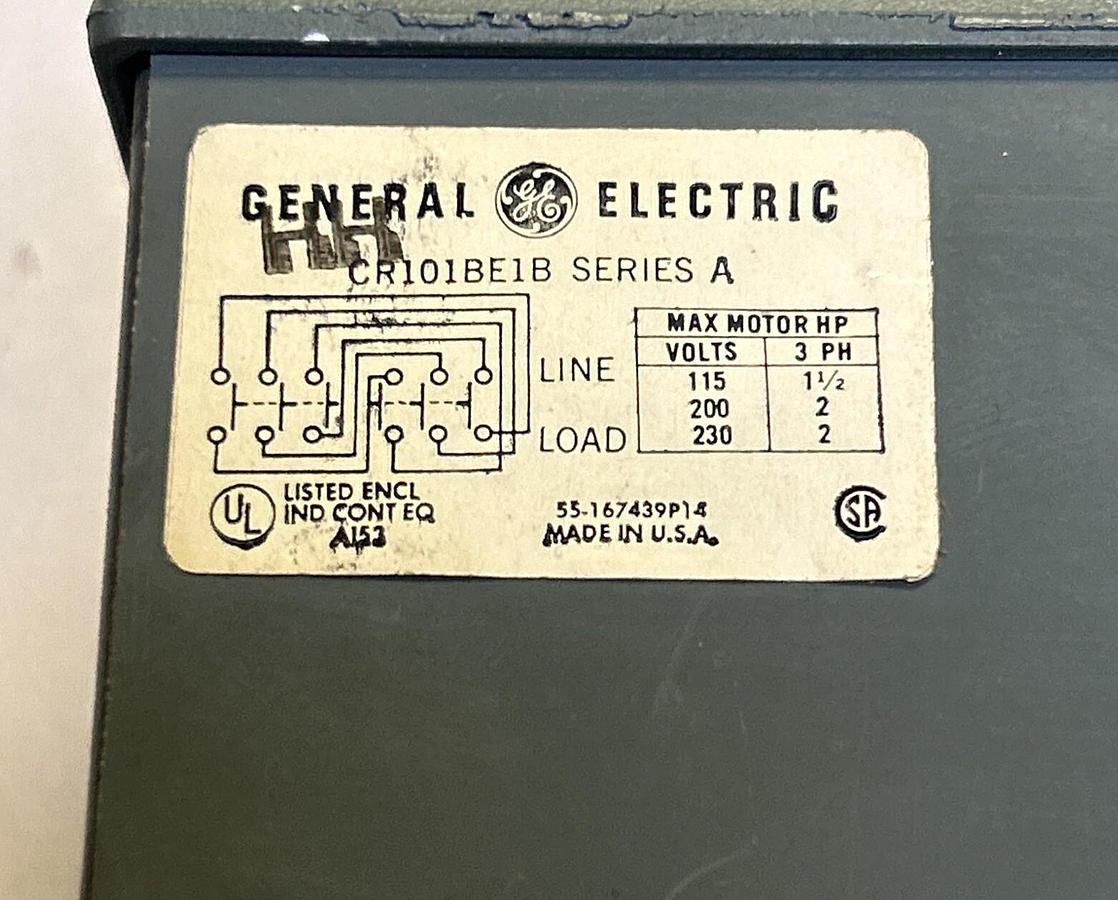 GENERAL ELECTRIC,CR101BE1B,CONTROL STATION FORWARD / STOP / REVERSE NOS