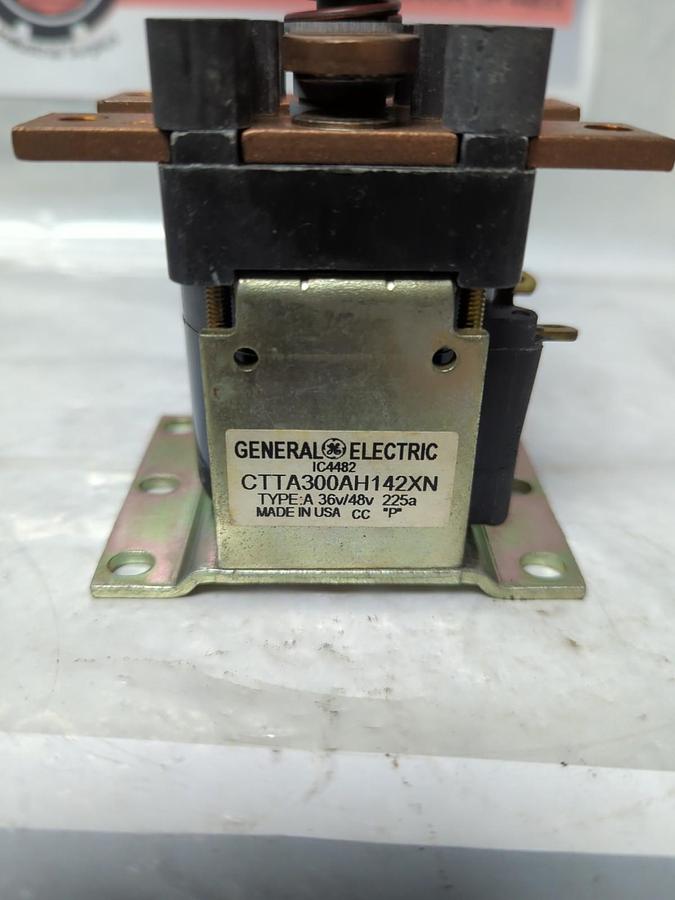 Used GE,CTTA300AH142XN,TYPE A CONTACTOR 36/48V 225A RE-OWNED