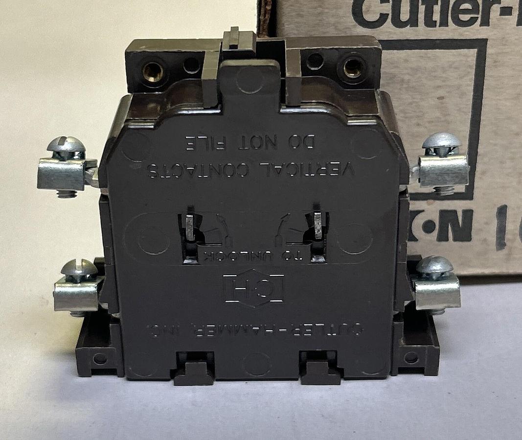 CUTLER HAMMER,10-1331-2,CONTACT BLOCK NOS