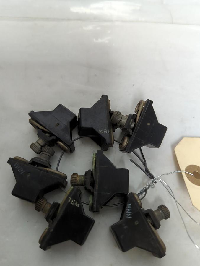 Used ALLEN BRADLEY,W55,THERMAL OVERLOAD HEATER ELEMENT LOT OF 7 PRE-OWNED