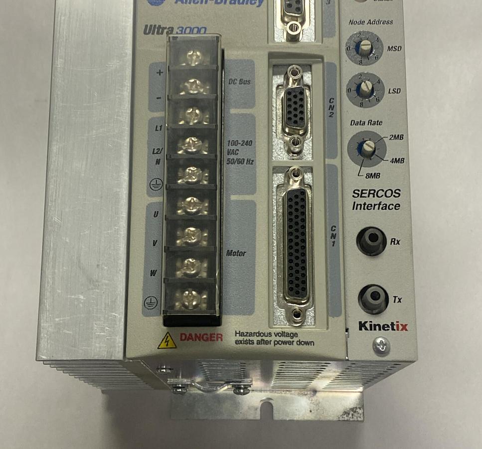 Used ALLEN BRADLEY,2098-DSD-010-SE,SER B ULTRA 3000 DIGITAL SERVO DRIVE
