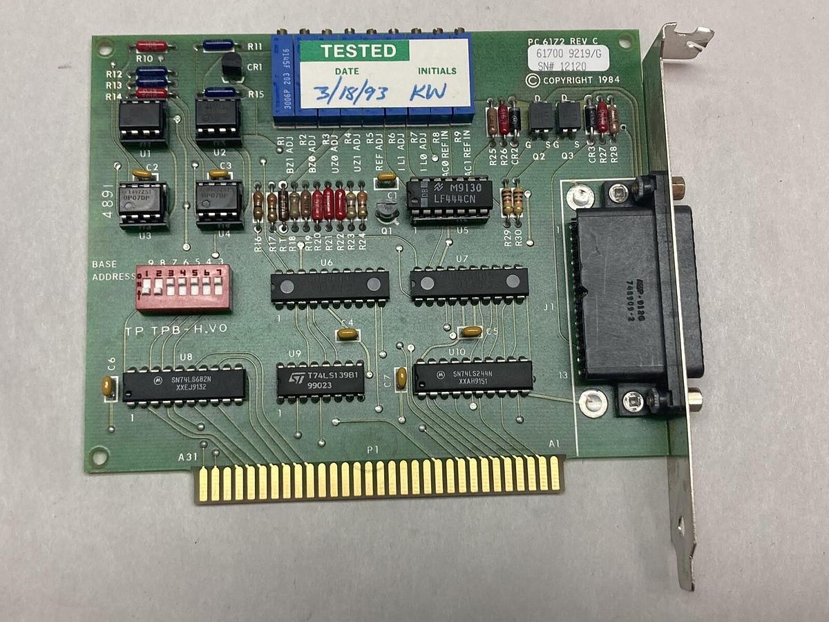 Used Tektronix,PC 6172,Revv. D Output Board 61700 9219/G