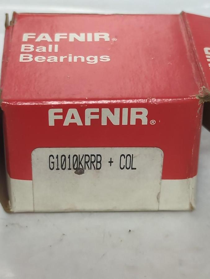 FAFNIR,G1010KRRB+COL,INSERT BALL BEARING WITH LOCKING COLLAR NOS