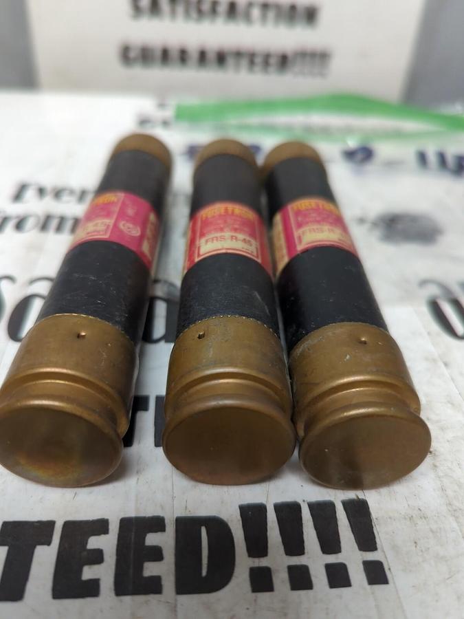 COOPER BUSSMANN,FRS-R-45,FUSETRON FUSES LOT OF 3 NOS