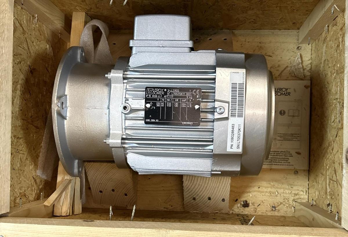 LEROY SOMER,1080288483,MOTOR 1.8KW 220/380V 1720RPM 3PH LS90S