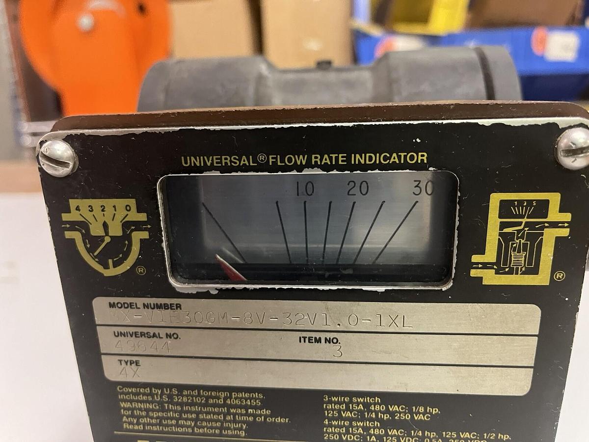 Used UFM,MX-VIE30GM-8V-32V1.0-1XL,FLOW MONITOR 0-30