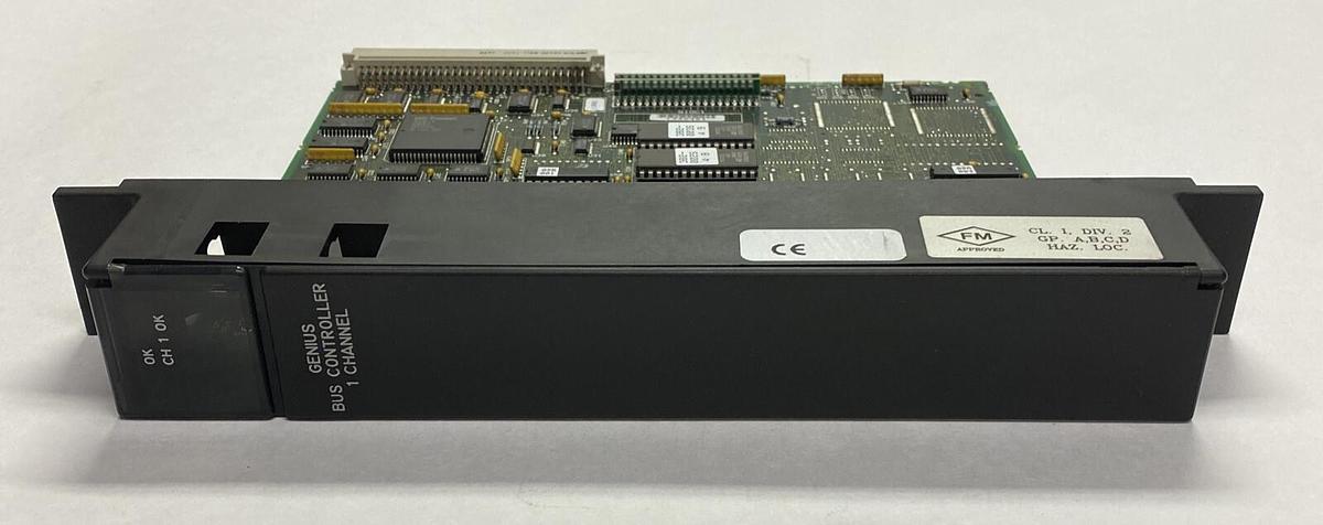 Used GE FANUC,IC697BEM731,GENIUS BUS CONTROLLER