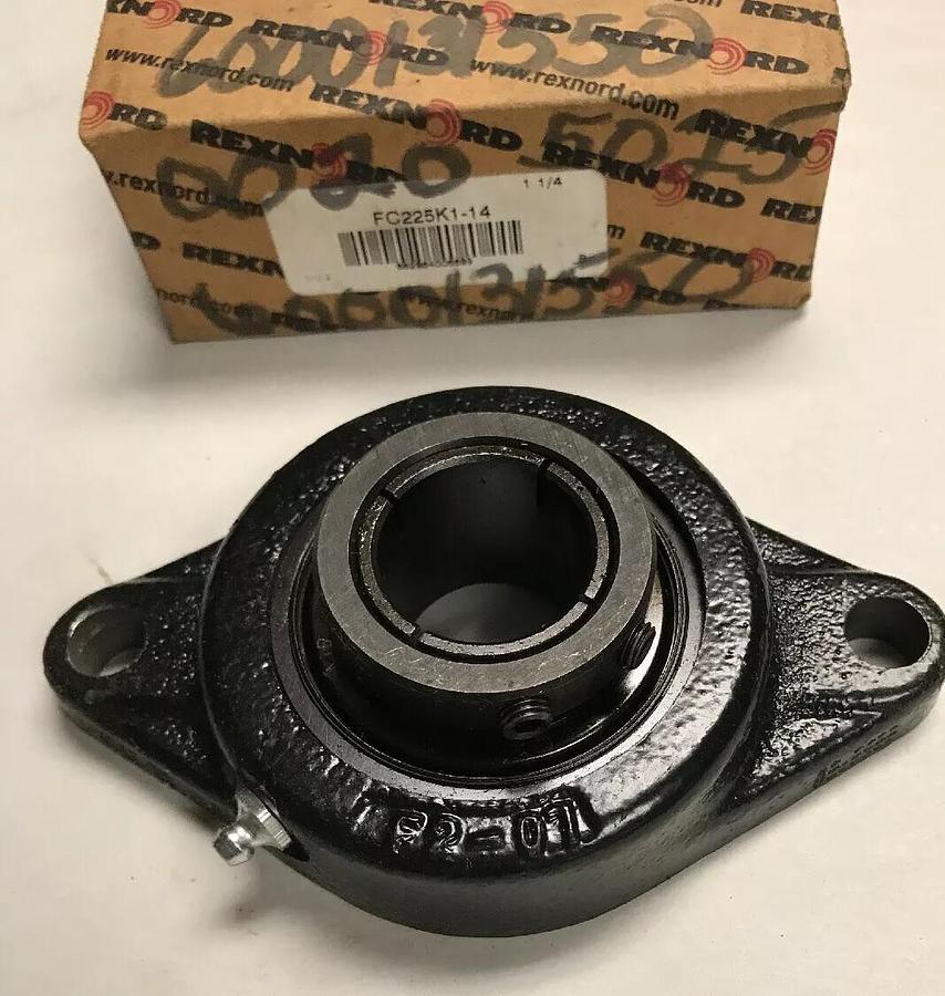 Rexnord,FC225K1-14,Flange Bearing 1-1/4 INCH
