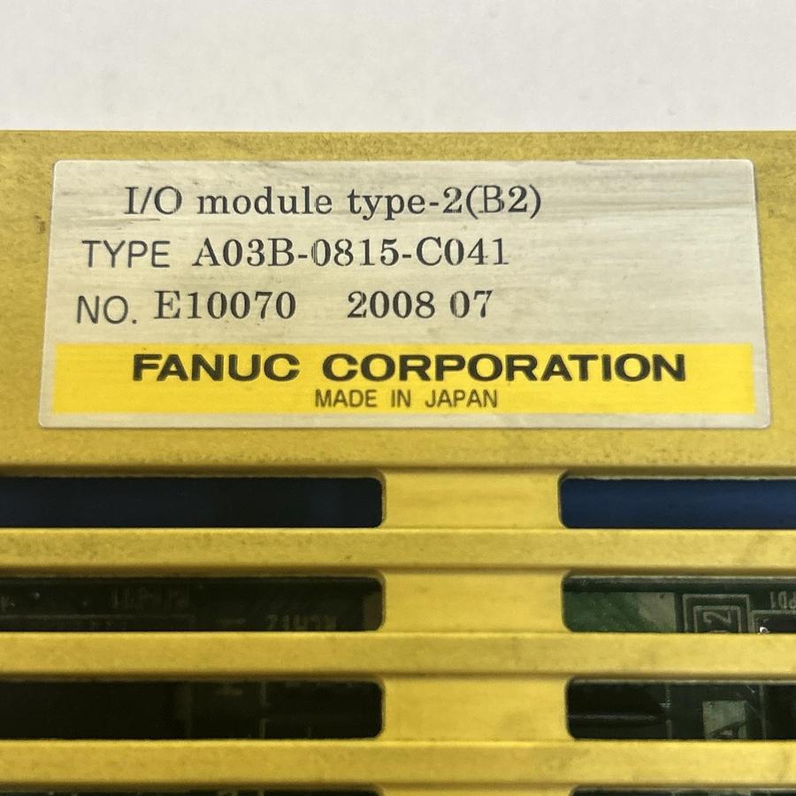 Used FANUC,A03B-0815-C041,TYPE-2 I/O MODULE