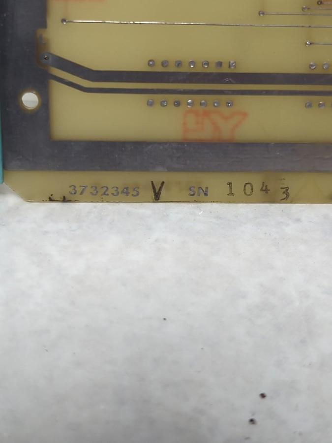 Used BENDIX,3732345V,IP CPU B CIRCUIT BOARD PRE-OWNED