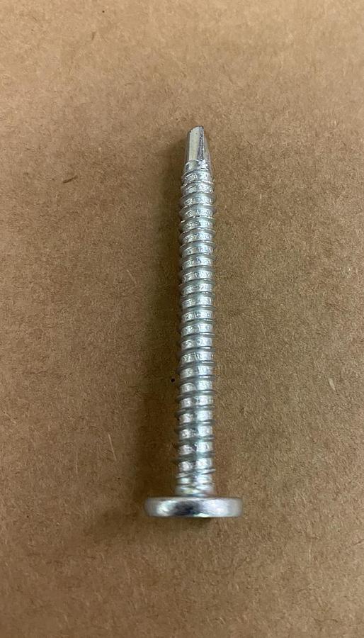 TRIANGLE FASTENERS,12-14X2,2 INCH PAN SELF DRILLING SCREWS SD#3 410SS QTY 2000