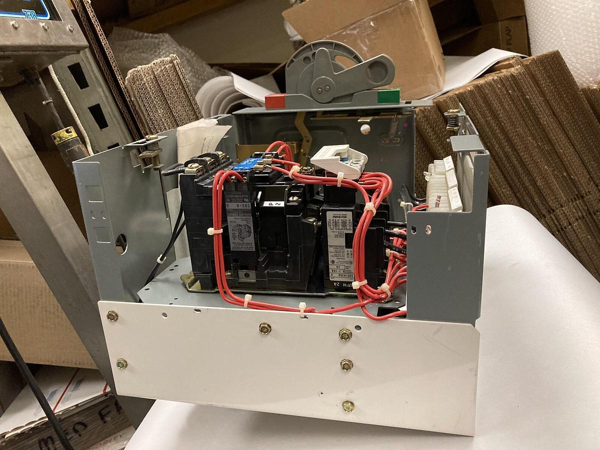 Used Allen-Bradley,2100 2113,Size 1  MCC 12 INCH Starter Bucket 30 Amp Breaker