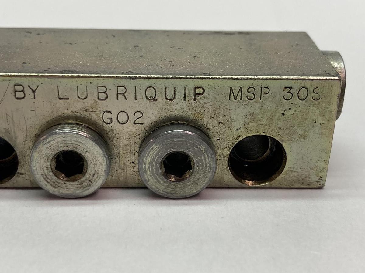 Graco Trabon,MSP-30S,Modular Divider Valve Block