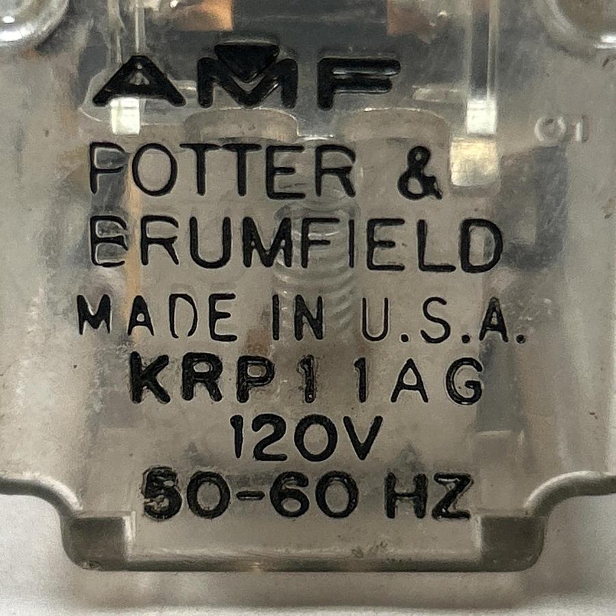Used P&B,KRP11AG,PLUG IN RELAY 8-PIN